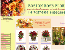 Tablet Screenshot of bostonrose.com